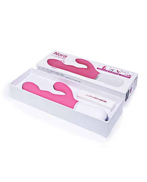 LOVENSE Female Sex Toys | LOVENSE Nora - Bluetooth Rabbit Vibrator