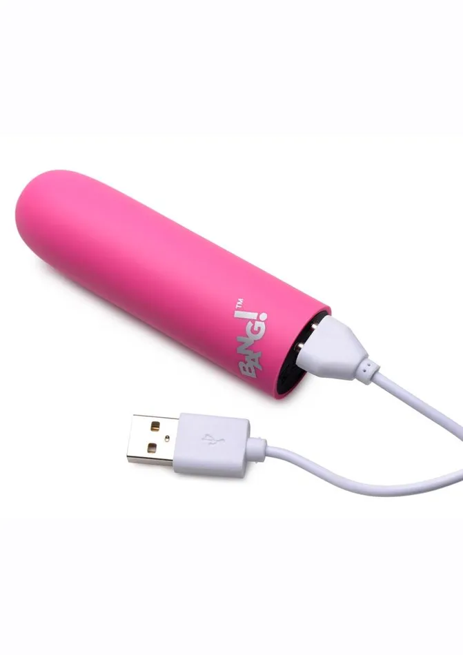 Bang 10x Rechargeable Vibrating Bullet BANG Female Sex Toys