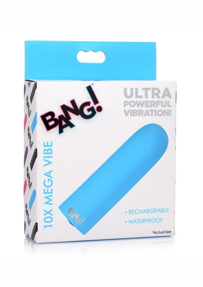 Bang 10x Rechargeable Vibrating Bullet BANG Female Sex Toys