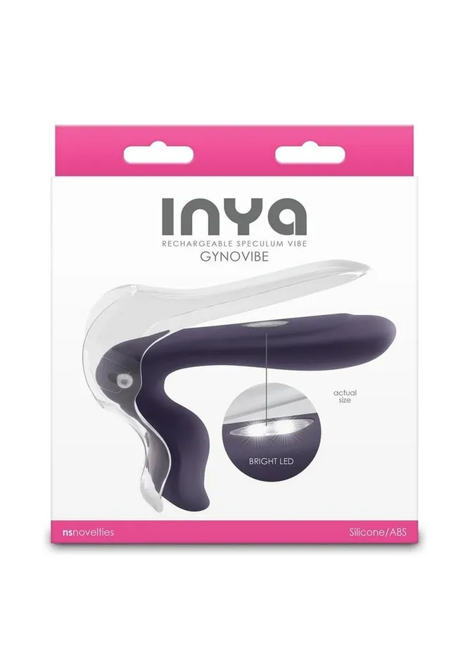 Inya Female Sex Toys Inya Gynovibe Rechargeable Silicone Speculum Vibrator Inya Female Sex Toys Inya Gynovibe Rechargeable Silicone Speculum Vibrator
