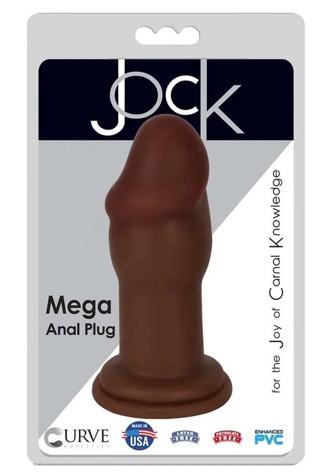 Male Sex Toys Jock Mega Penis Head Anal Plug Jock