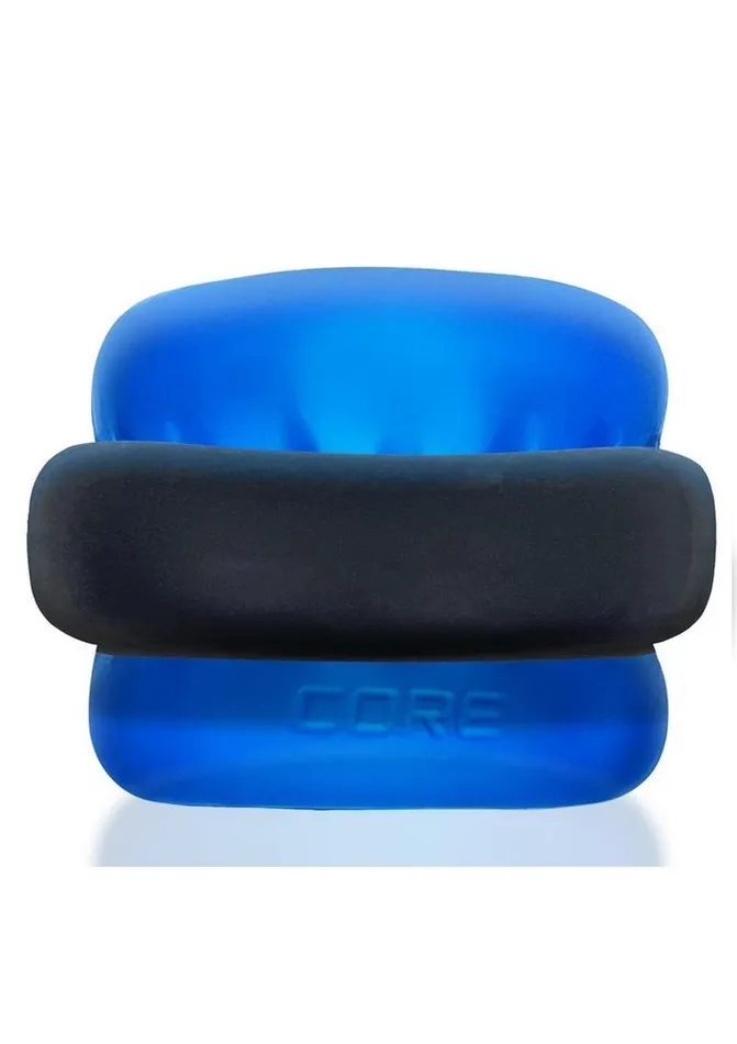 Male Sex Toys Oxballs Ultracore Core Ballstretcher with Axis Ring Blue Ice