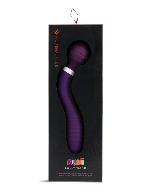 Novel Creations Usa INC Female Sex Toys Nu Sensuelle Lolly Doubleended Flexible Nubii Wand Novel Creations Usa INC Female Sex Toys Nu Sensuelle Lolly Doubleended Flexible Nubii Wand