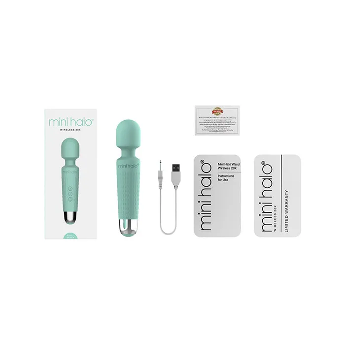 Voodoo Toys Female Sex Toys Mini Halo 20x Wireless Wand Vibrator Voodoo Toys Female Sex Toys Mini Halo 20x Wireless Wand Vibrator